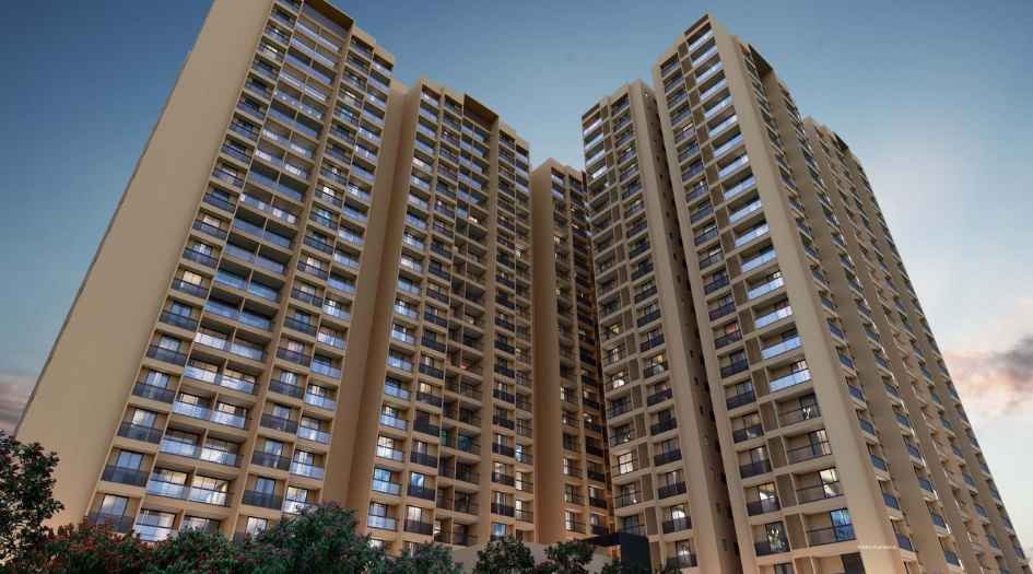 Kesar-High-Street-Elevation-Image-Evening-view